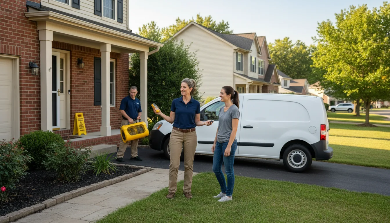 Water restoration image for Dehumidification And Cleanup Services in Fonda, IA